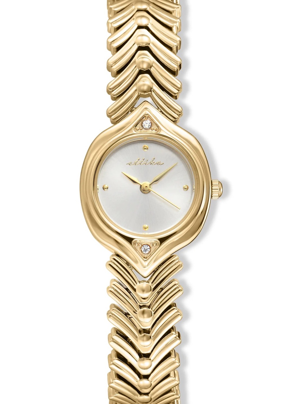 Gold Women's Dress Watch with Crystal Accents from Nordstrom
